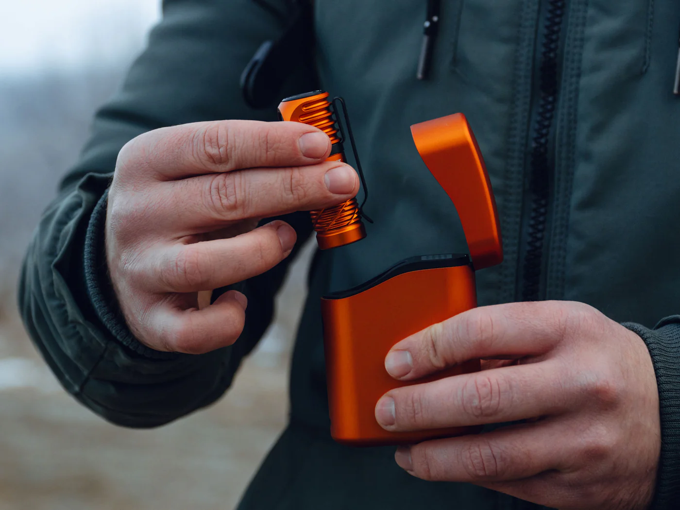 Olight Perun 3 Mini Premium Orange - Image 7